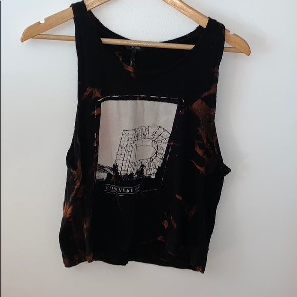 Nollie black/hand dyed muscle tee size L - Picture 6 of 6